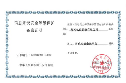 遠光軟件率先通過網(wǎng)絡(luò)安全等級保護2.0備案，以技術(shù)實力共建網(wǎng)絡(luò)信息安全新防線